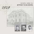 South African Jewish Year Book 1929 – (Download) 18MB